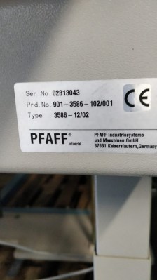 PFAFF 3586-12-02
